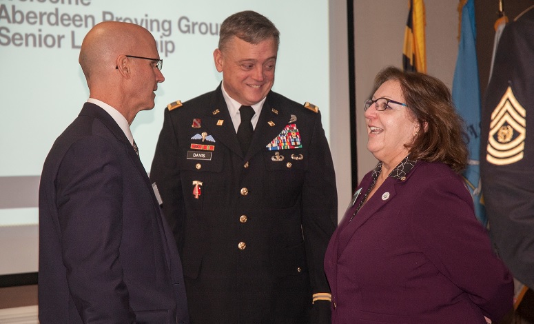 Harford Community College President Meets With Aberdeen Proving Ground Leadership