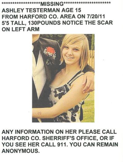 Police Seek Bel Air Girl, 15, Missing Since July 20