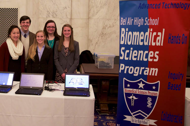 Bel Air High School Biomedical Sciences Students Present to Project Lead the Way in D.C.