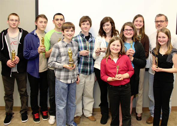 Winners of Book Trailer Video Contest Celebrated with Red Carpet Premiere at Abingdon Library