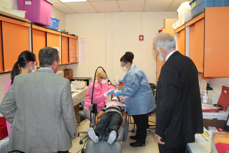 Maryland Secretary of Health & Mental Hygiene Visits William Paca/Old Post Road Elementary for Dental Sealant Event