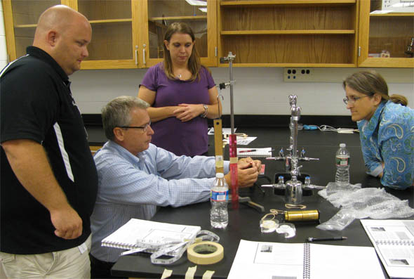 U.S. Army Edgewood Chemical Biological Center Trains Local Teachers in Polymers, Food Packaging and Nanotechnology