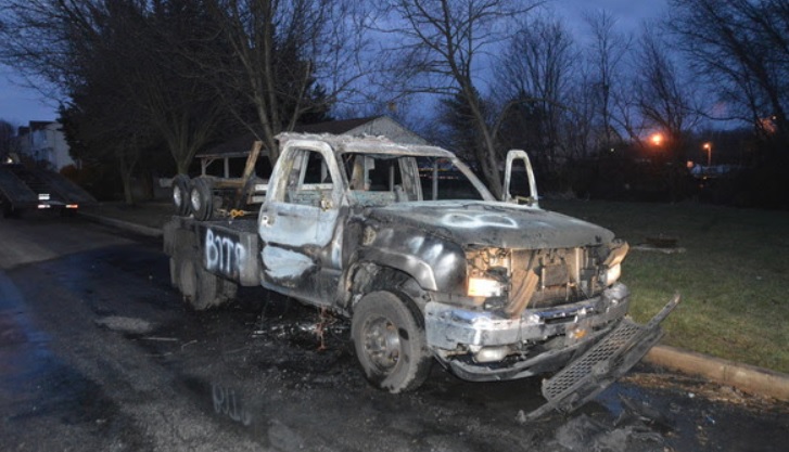 Investigators Seek Tips After Arson of Tow Truck in Edgewood