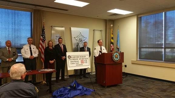 Harford County Sheriff Gahler Announces New Heroin Initiatives; “Dirty Little Secret” Threatens to Overtake Community