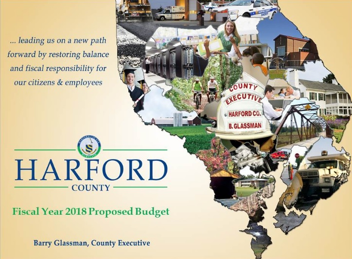 Harford County Executive Glassman Recommends Fiscally Responsible FY18 Budget; No Tax Increases, Record Investments in Public Safety, Education, Libraries