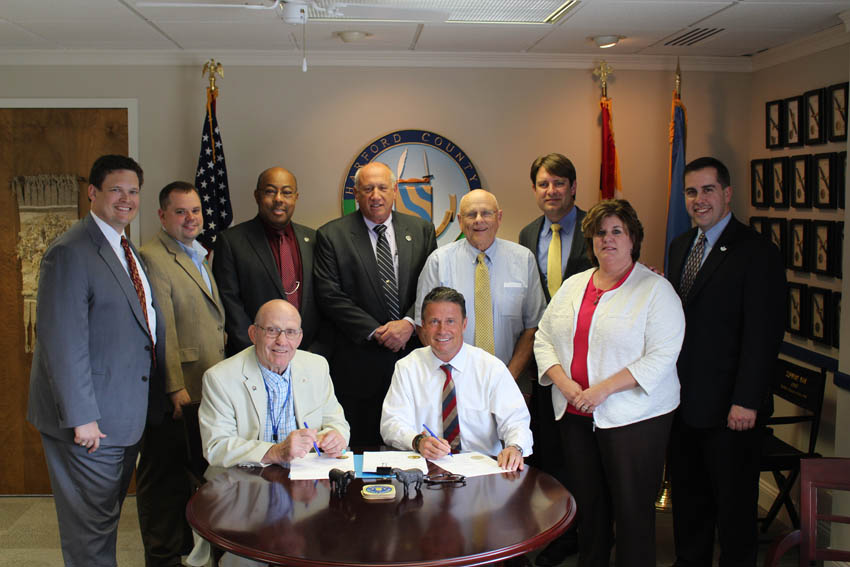Harford County Executive Glassman Signs Legislation Enacting Fiscal Year 2016 Budget