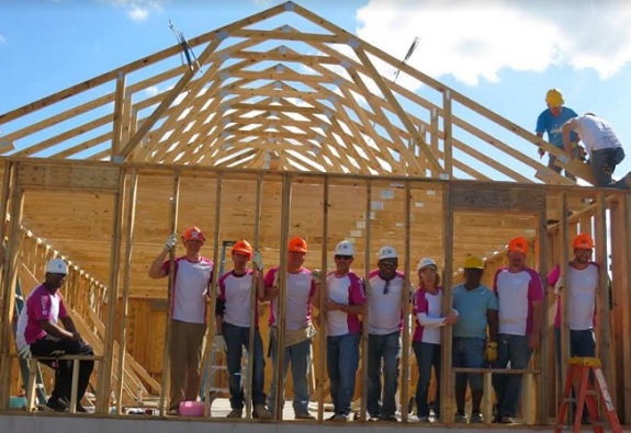 Habitat Susquehanna’s Volunteers Raise Two Houses Simultaneously in Havre de Grace