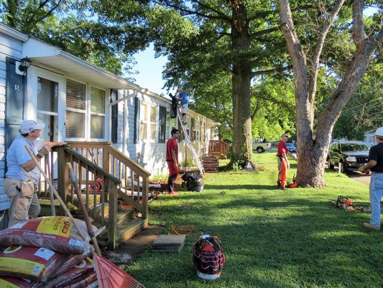 Aberdeen’s Swan Meadows Neighborhood Receives a Brush with Kindness from Habitat for Humanity and Volunteers