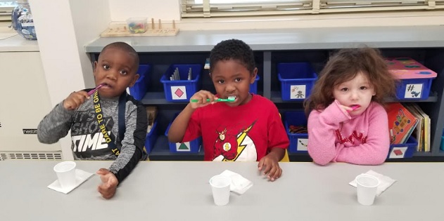 Health Department Dental Clinic Partners With Halls Cross Roads Elementary to Encourage Oral Health
