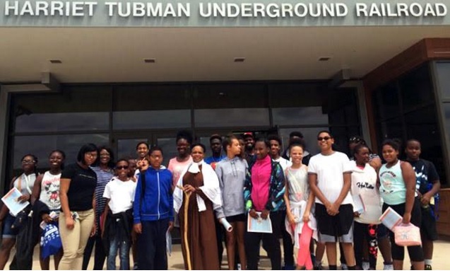Harford County Youth Tour Harriet Tubman Underground Railroad Visitor Center