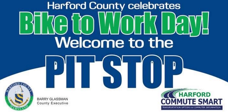 Register Now for Harford County’s Bike to Work Day “Pit Stops” in May; Sponsors Welcome