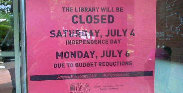 Fallston Library Saved By System-Wide Layoffs, Furloughs And Sunday Closures