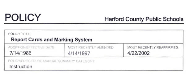 Harford County Public Schools Students Disadvantaged by Limited GPA Weighting Policy