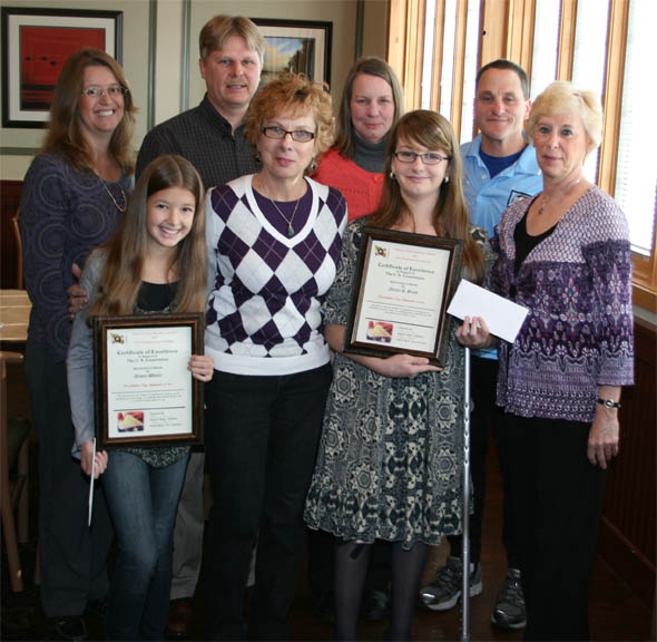 Fallston Middle and Edgewood High School Students Winners in Harford County Republican Women Club’s First Constitution Day Contest