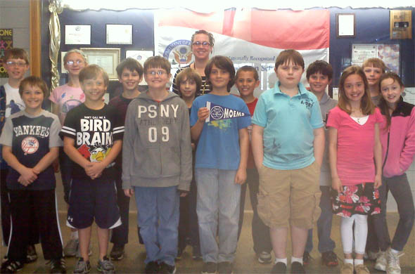 Hickory Elementary Students Win Meritorious Achievement Award in Math Olympiad World Competition