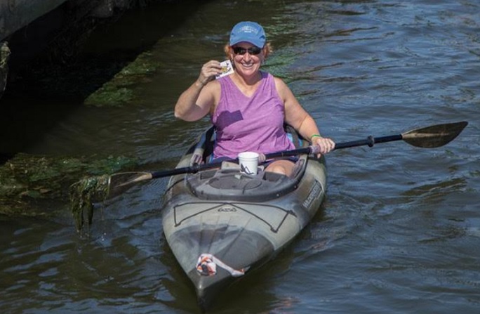 40 Paddlers Participate in Harford Land Trust’s Annual Kayak Poker Run in Havre de Grace