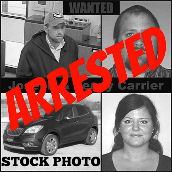 Husband & Wife Bank Robbers Arrested in Pennsylvania; Suspected in Robbery of Bank in Aberdeen