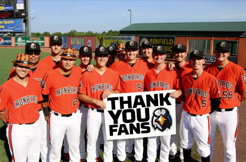 Aberdeen IronBirds Conclude Memorable 2016 Season; Dedicated Season to Honoring Hometown Heroes and Celebrating Family Fun