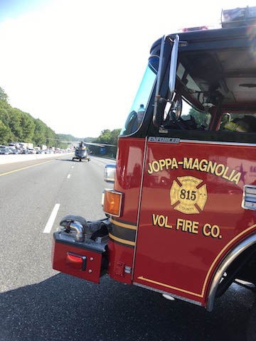Joppa-Magnolia Volunteer Fire Company Responds to Multiple Incidents Wednesday Morning