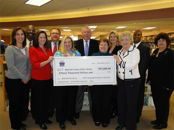 Buy-A-Book Campaign Raises $15,000 for Harford County Public Library