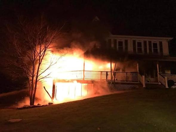 Occupants Escape, Cats Perish in Jarrettsville House Fire