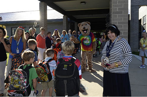 Harford County Public Schools Superintendent Canavan Celebrates First Day of School at North Bend Elementary