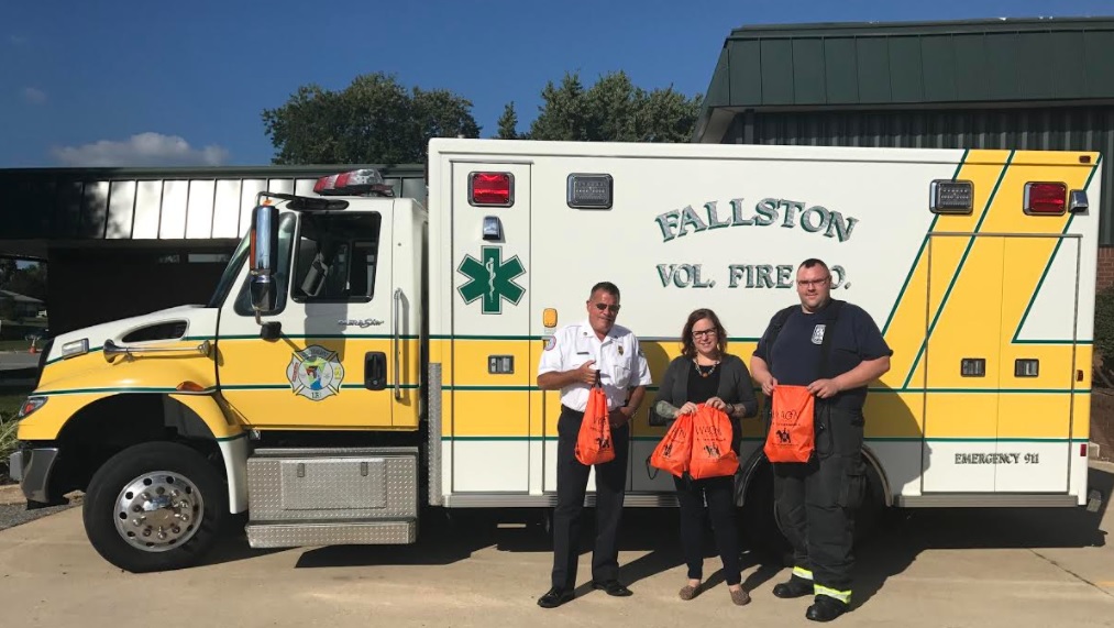 Humane Society of Harford County Donates 10 Pet Oxygen Masks to First Responders