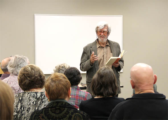 State Poet Laureate Stanley Plumly Visits Abingdon Library