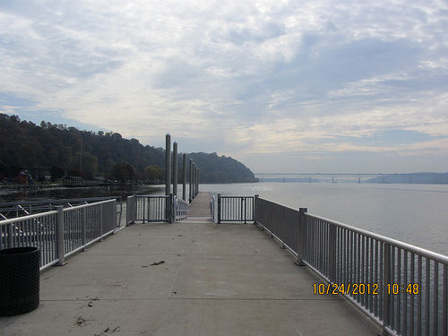 Floating Dock Installed at Port Deposit