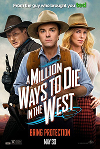 poster a million ways to die in the west