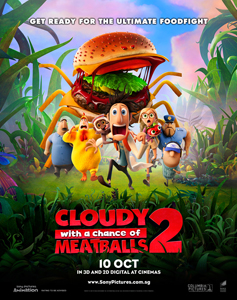 poster cloudywithachanceofmeatballs2