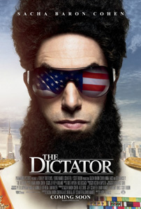 Dagger Movie Night: “The Dictator” — Some Zingers, but Not the Best of Cohen’s Characters