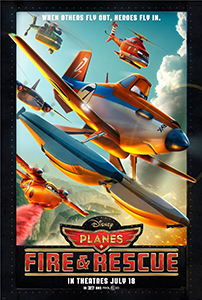 poster planes fire and rescue