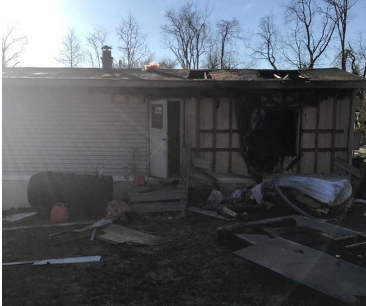 Whiteford Woman Spares Mobile Home from Burning by Closing Bedroom Door