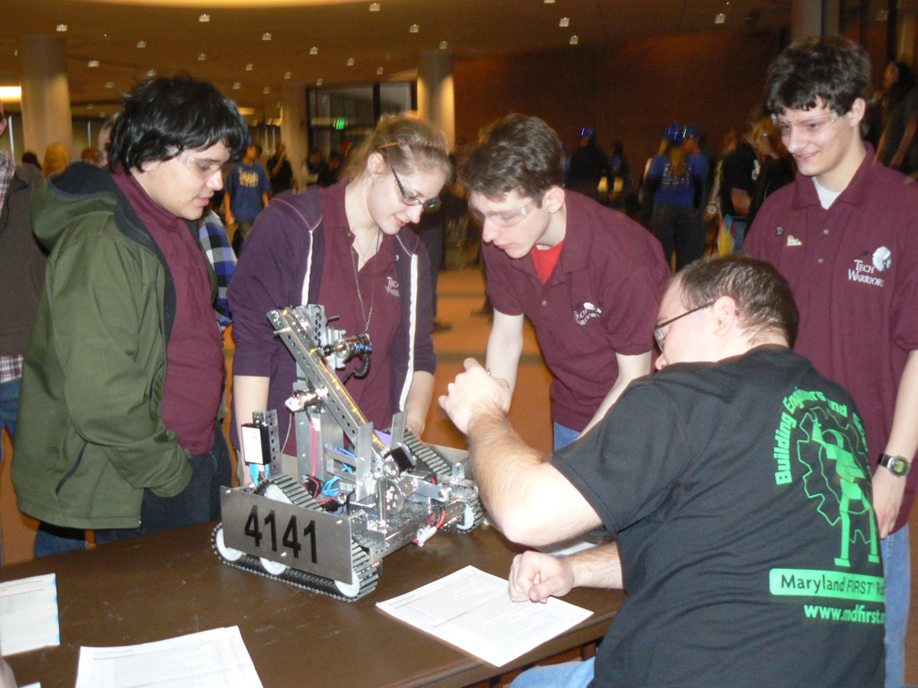 Havre de Grace High School Robotics Team Participates in Maryland FIRST Tech Challenge Championship
