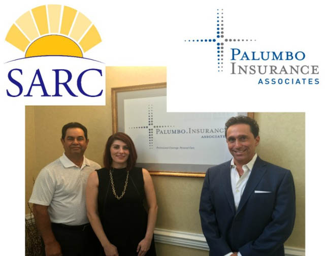 SARC Receives $4,000 Award from Palumbo Insurance Associates; Eligible for $1,000 More through Online Support