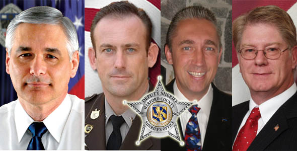 Harford Sheriff: Bodway, Gahler, Meckley, Sheets Meet In Republican Primary Election