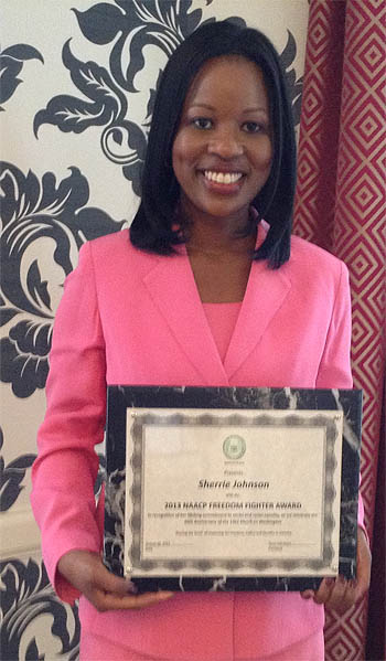 Sherrie Johnson Wins NAACP Award; Harford County Public Information Officer Wins Award for Service