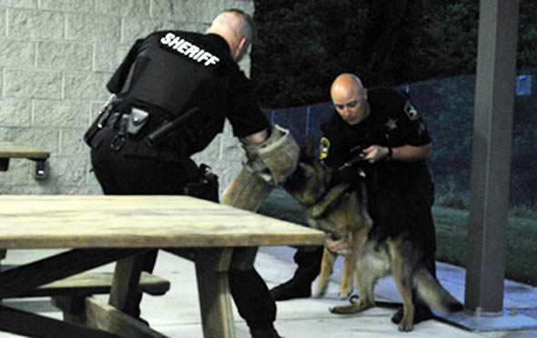 Harford County Citizens Police Academy, Week 13: Firearms Range, K-9 Unit, and Dive Team