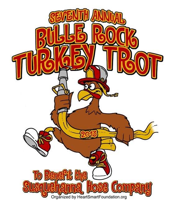 7th Annual Bulle Rock Turkey Trot on Thanksgiving to Benefit Susquehanna Hose Company
