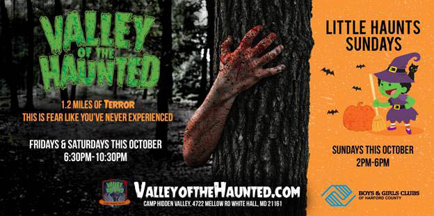 Boys & Girls Club’s “Valley of the Haunted” Dares to Scare Harford