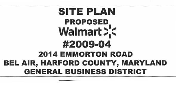 UPDATED: Harford County Development Advisory Committee Schedules Oct. 17 Meeting on Proposed Bel Air Wal-Mart Supercenter