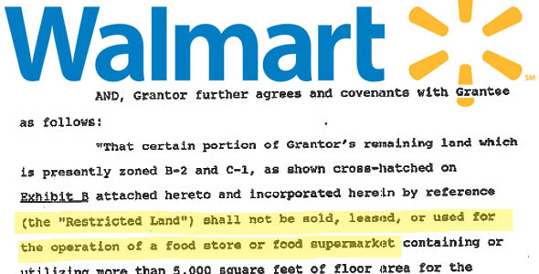 Red Herring in the Grocery Aisle? Grocery Restriction May Not Prevent Wal-Mart Expansion in Abingdon