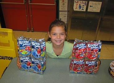 William S. James Elementary Students Recycle Household Items for Mini-Science Fair